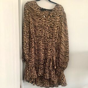 Nwt cheetah print dress